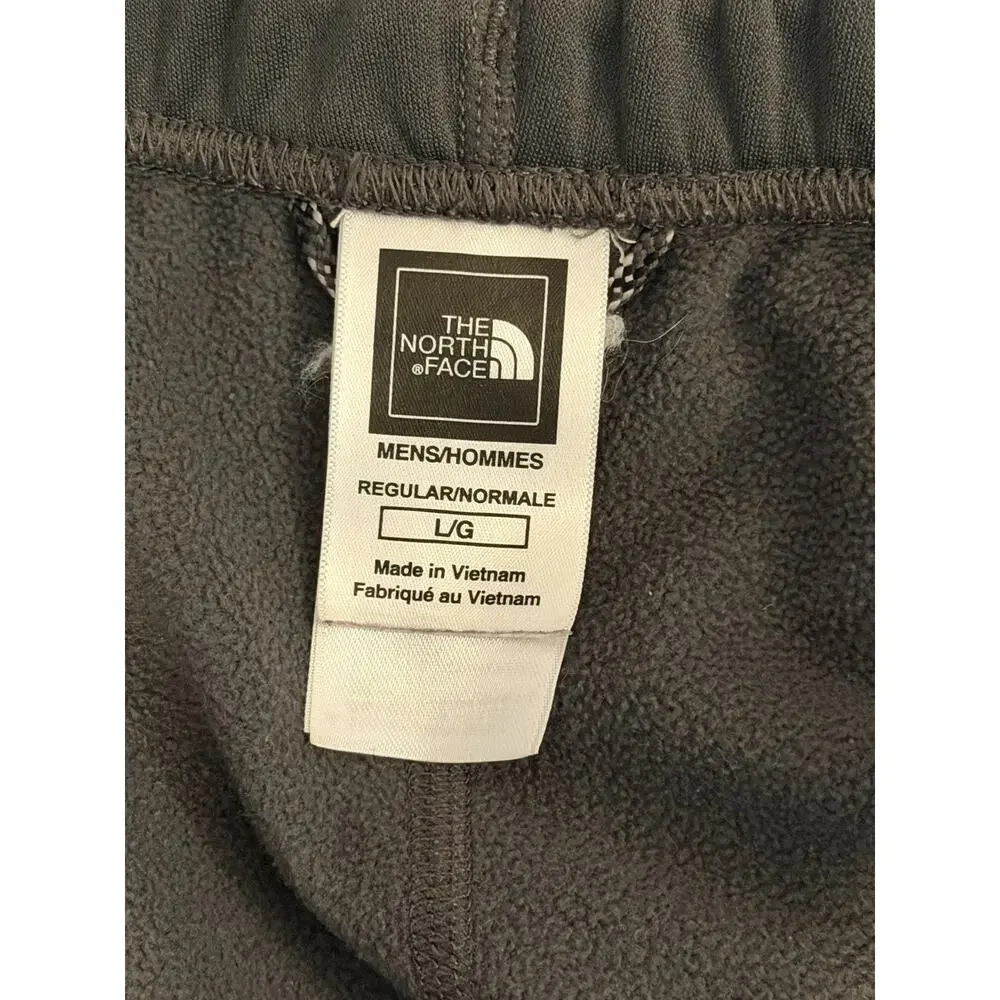 The North Face Mens Large Fleece Lined Pants Black Outdoor Hiking
